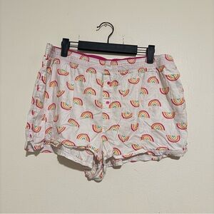 PINK Victoria's Secret | Rainbow Print Pajama Shorts